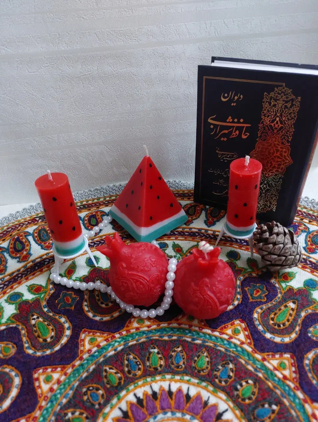 شمع یلدایی|صنایع دستی و سایر لوازم تزئینی|رفسنجان, |دیوار