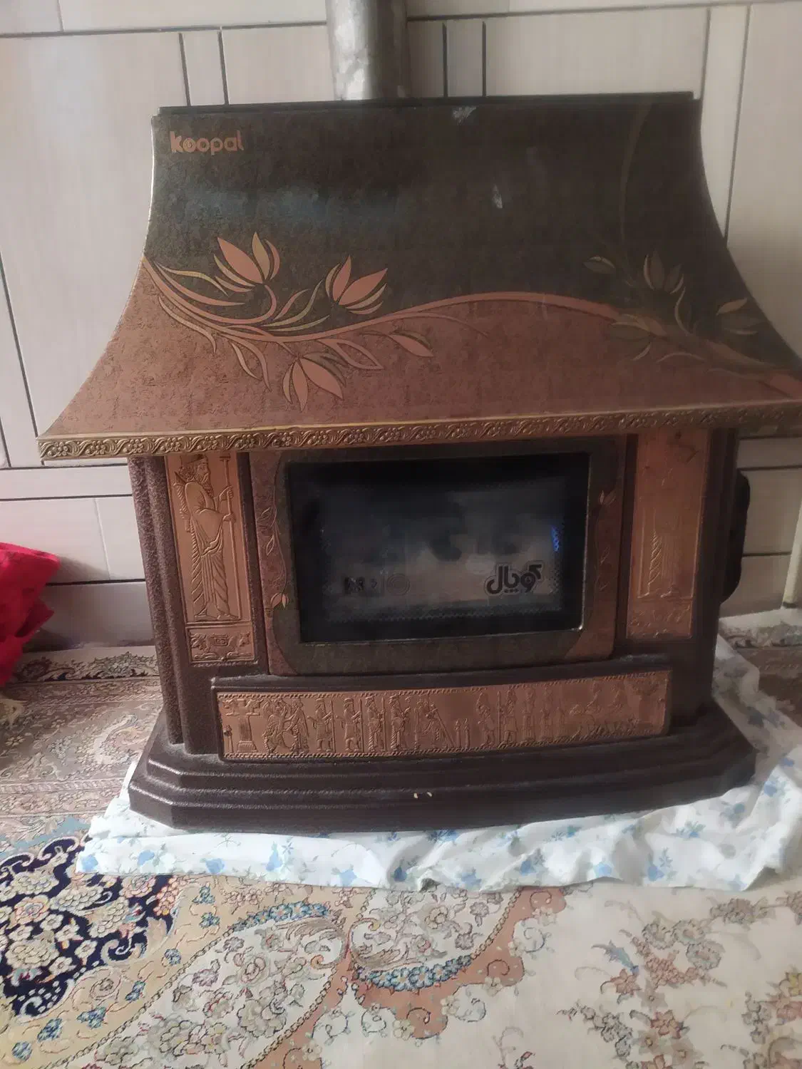 بخاری|بخاری، هیتر، شومینه|خمینیشهر, |دیوار