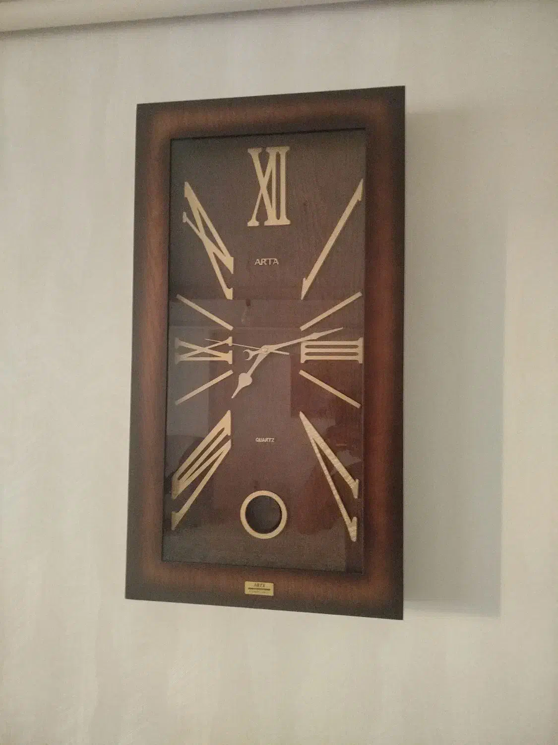 ساعت تمام چوب ارتا|ساعت دیواری و تزئینی|همدان, |دیوار