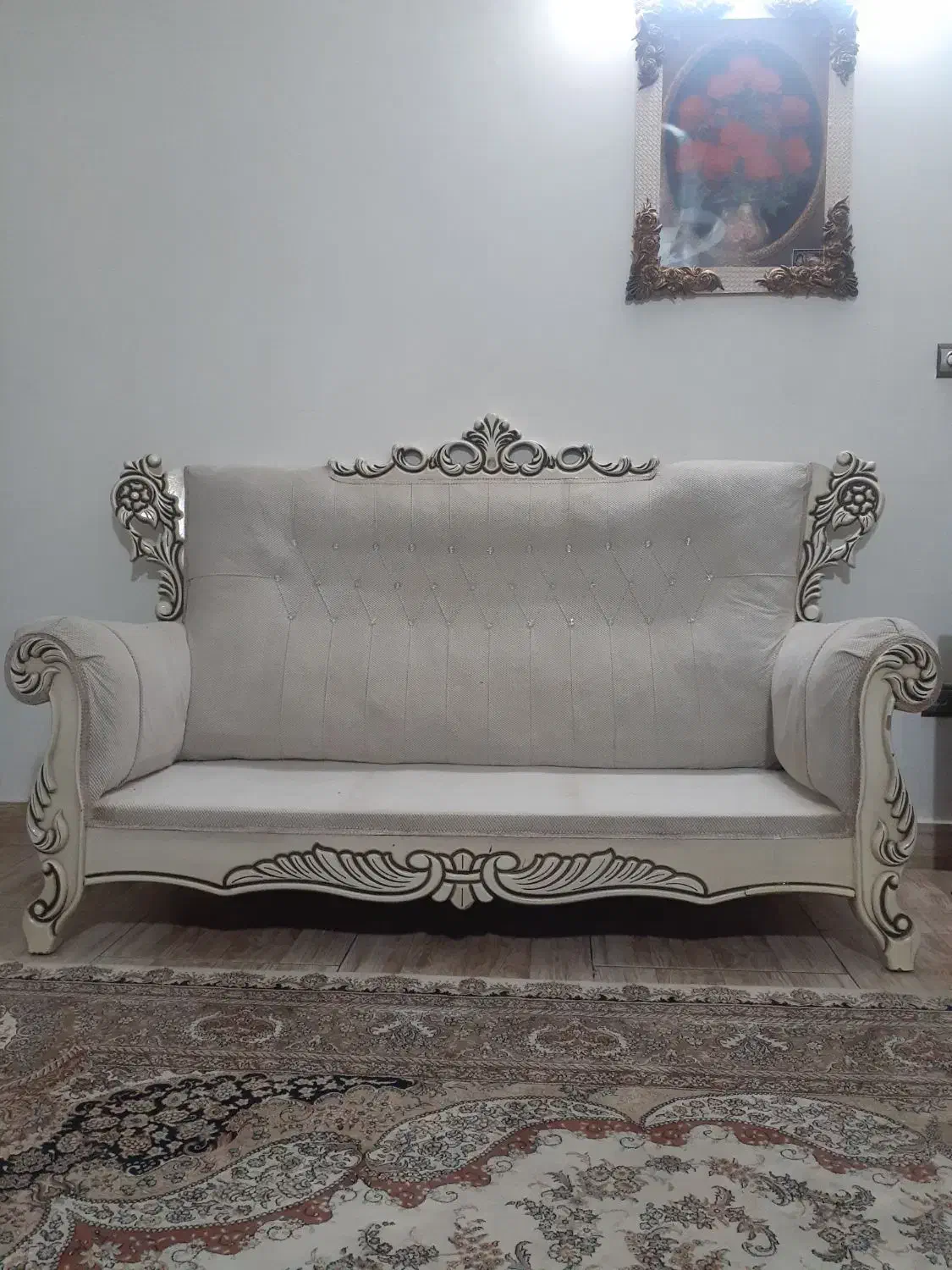 مبل ۷نفره|مبلمان خانگی و میز عسلی|گلبهار, شهر جدید گلبهار|دیوار