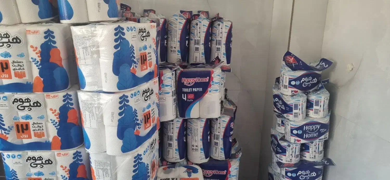 دستمال کاغذی (توالت)|مواد شوینده و دستمال کاغذی|تکاب, |دیوار