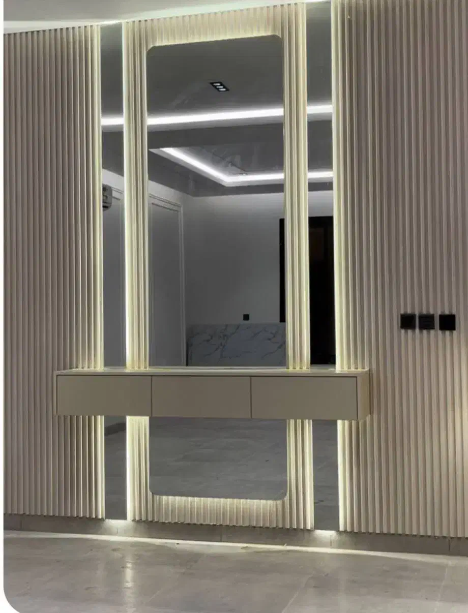 ترمووال MDF|کتابخانه، شلف، قفسه‌های دیواری|قزوین, |دیوار