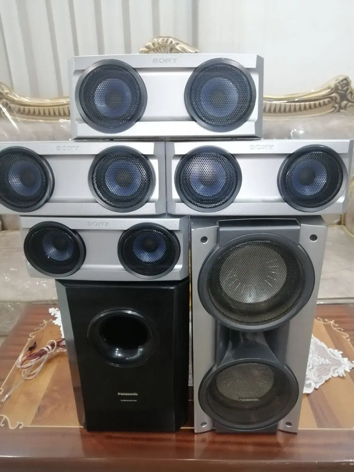 ساب سورند|سیستم صوتی خانگی|تربت‌حیدریه, منظر|دیوار