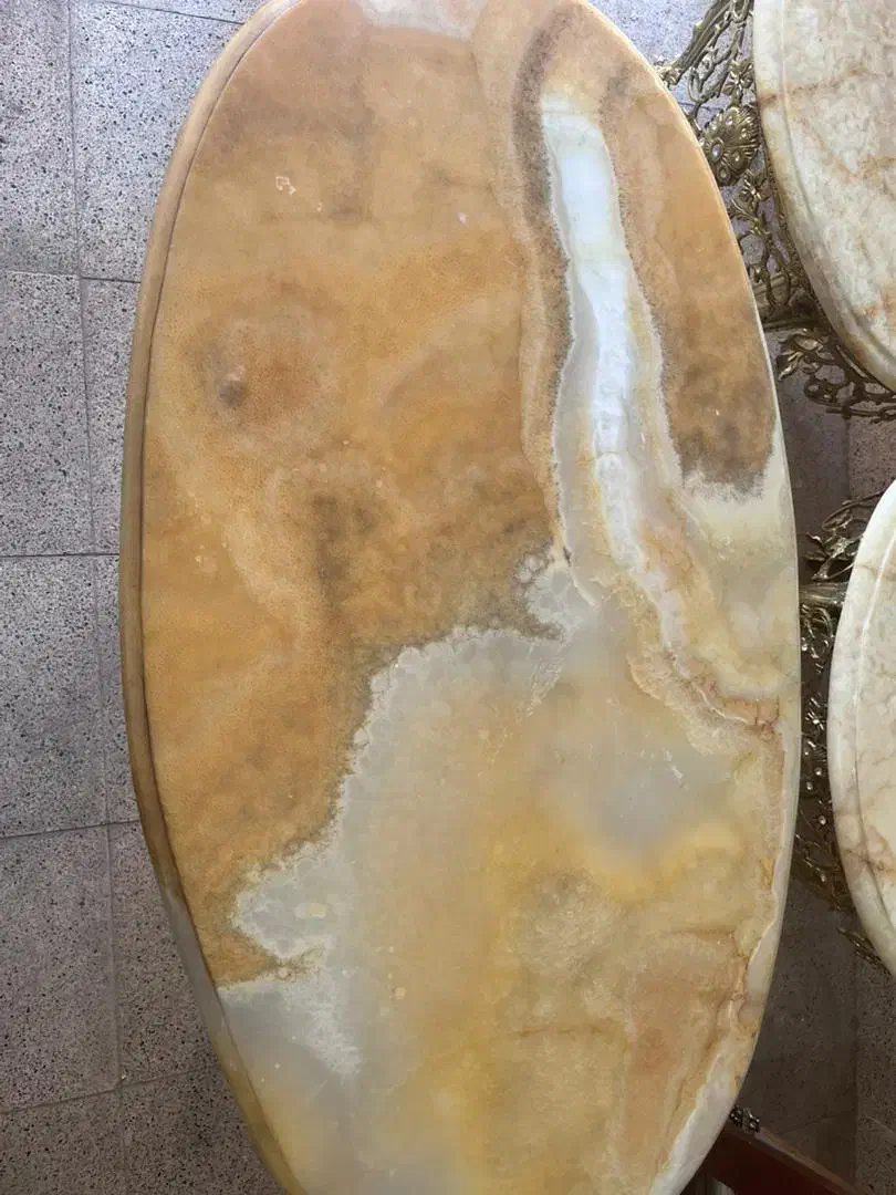 جلو مبلی برنز اصل  با رویه سنگی تاج دوطرفه|مبلمان خانگی و میز عسلی|ارومیه, |دیوار