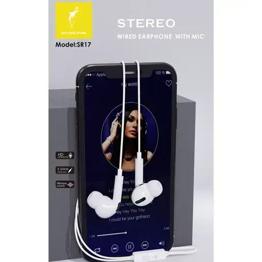 هندزفری اسکای دلفین مدل Sky Dolphin SR17|لوازم جانبی موبایل و تبلت|مشهد, امامیه (شهرک غرب)|دیوار