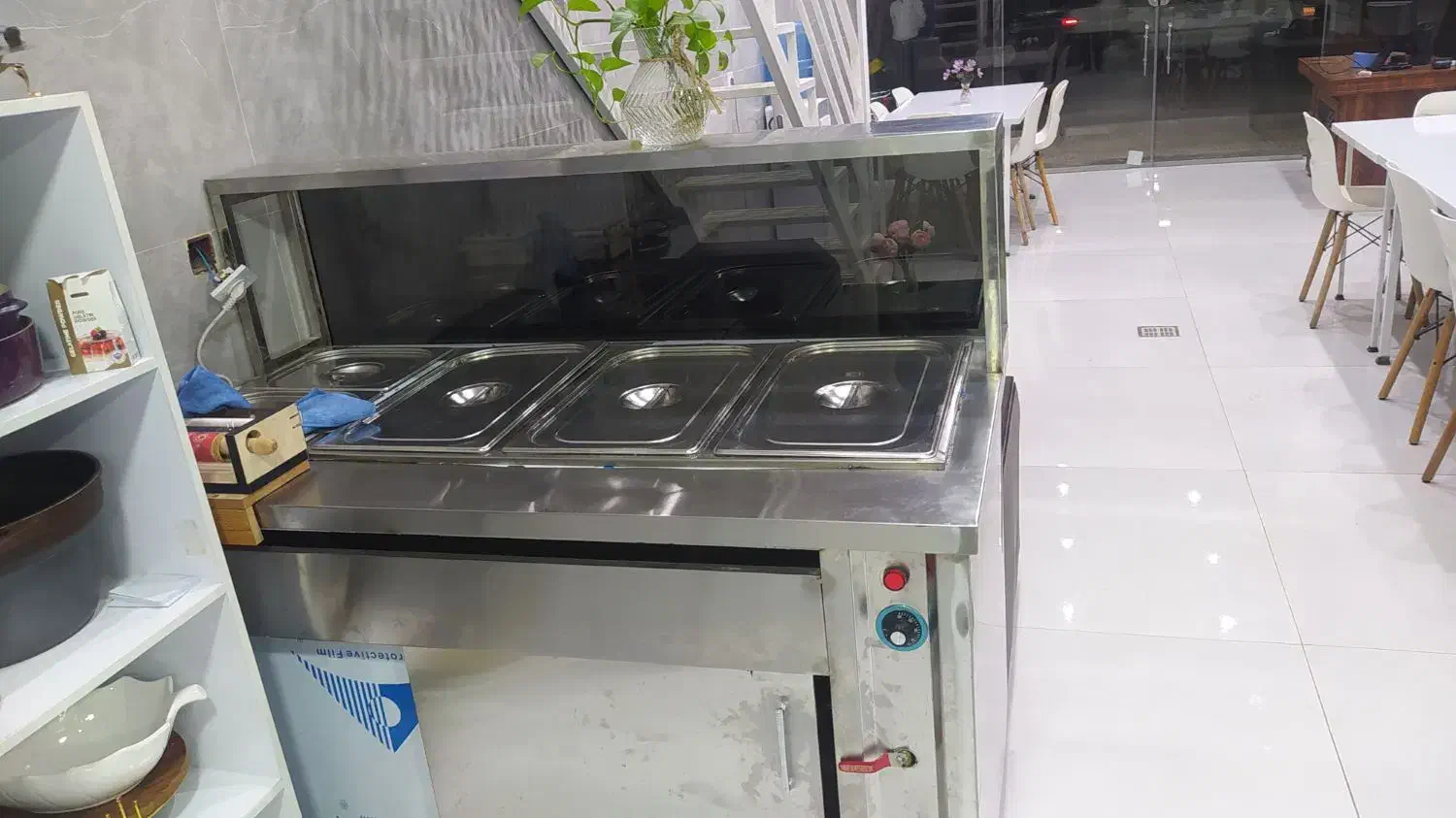 فروش کانتر گرم وگاز صنعتی خطی سه شعله|کافی‌شاپ و رستوران|الوند, |دیوار