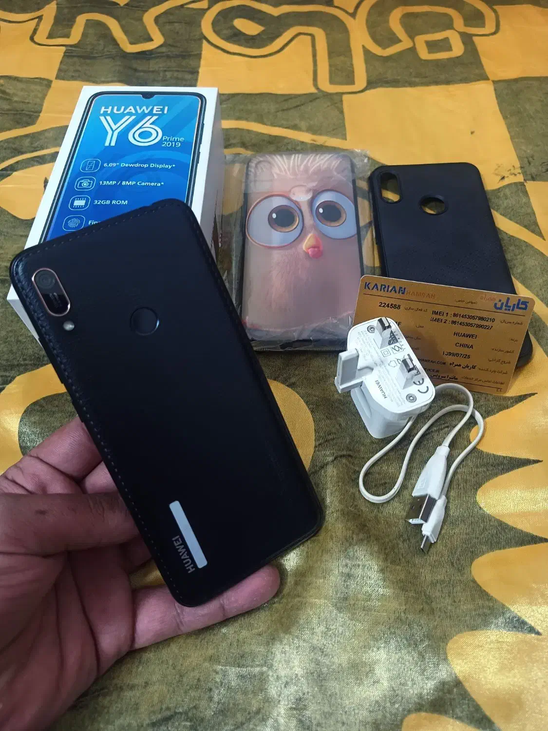 Huawei Y6 Prime 2019(تمیز،خونگی)|موبایل|اصفهان, ملکشهر|دیوار