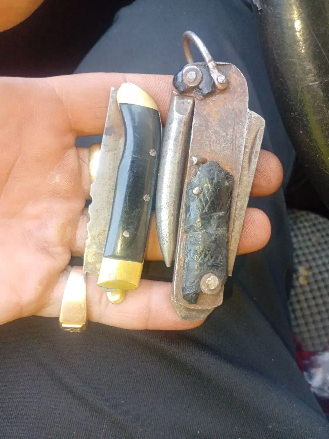 چاقوعتیقهتسبیح زندان باف|کلکسیون اشیاء عتیقه|خرمآباد, |دیوار