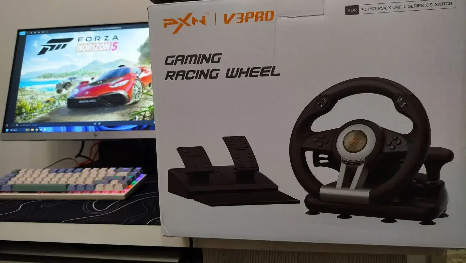 فرمان بازی پی ایکس ان مدل pxn v3 pro|کنسول، بازی ویدئویی و آنلاین|تهران, طرشت|دیوار