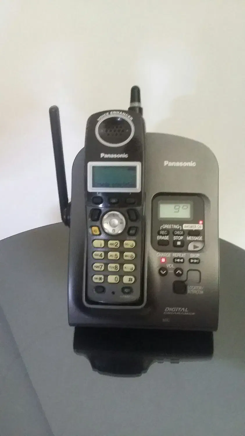 تلفن بیسیم پاناسونیک اصل|تلفن رومیزی|چناران, |دیوار