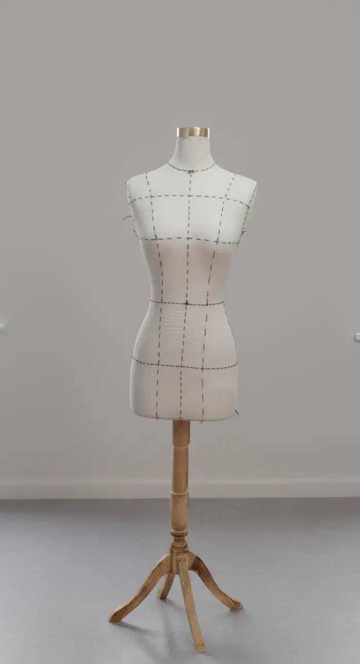 مانکن سوزنخور سایز۳۶باپایه چوبی قابل تنظیم|لوازم خیاطی و بافتنی|لنجان, |دیوار