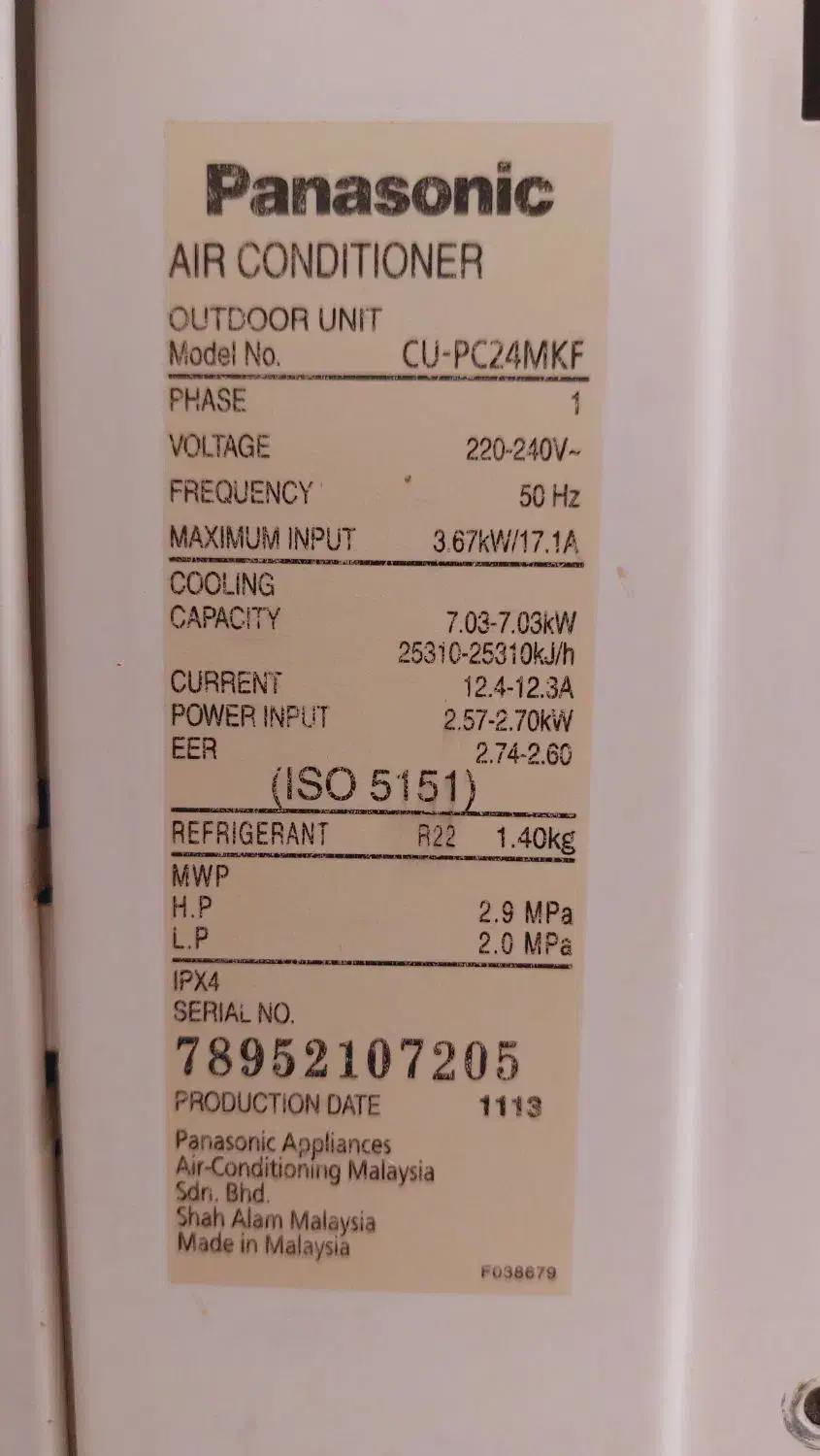 کولر اسپیلت ۲۴ هزار|کولر گازی و فن‌کوئل|داراب, |دیوار