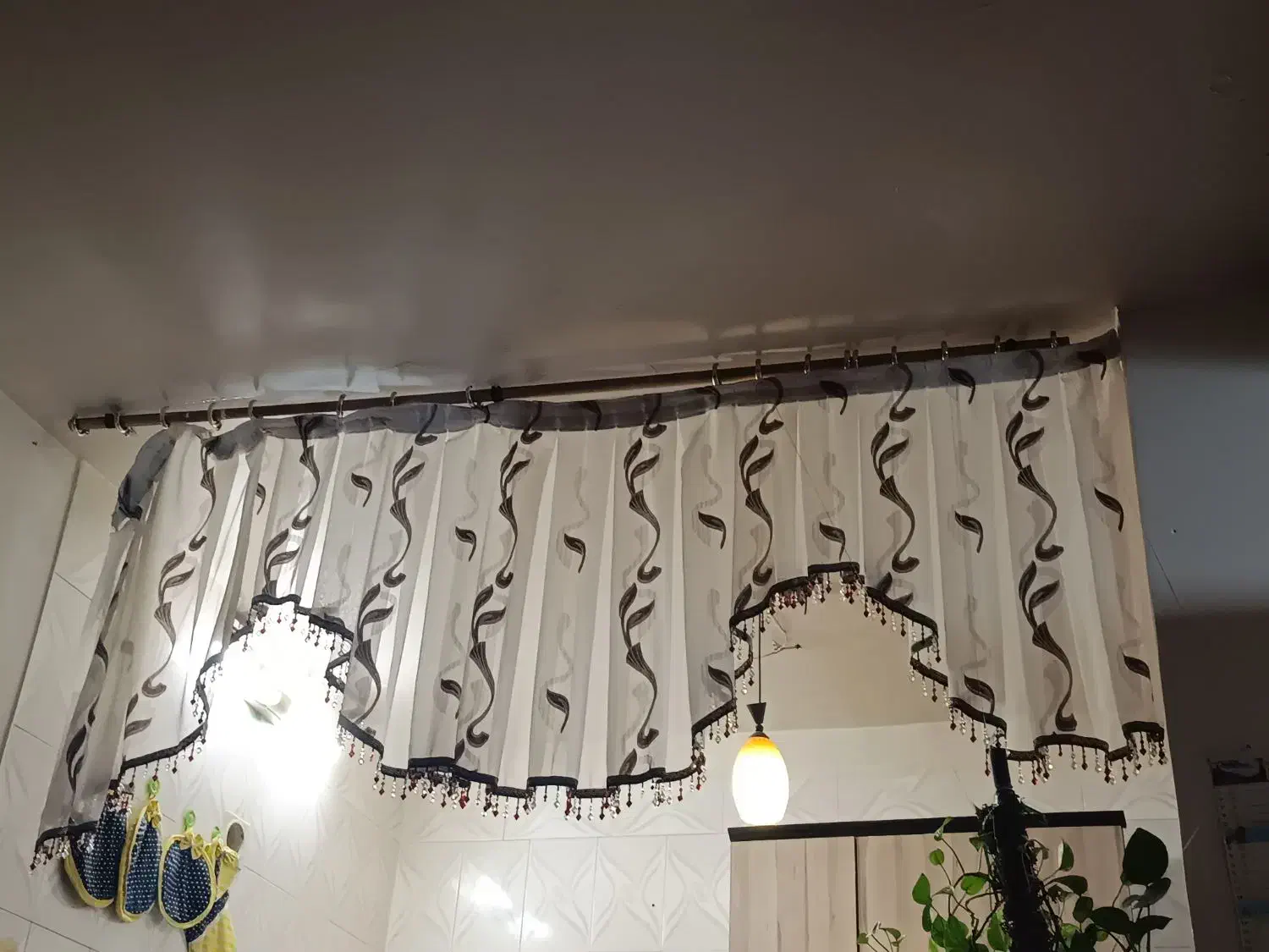 پرده اپن|پرده، رانر، رومیزی|قم, نیروگاه|دیوار