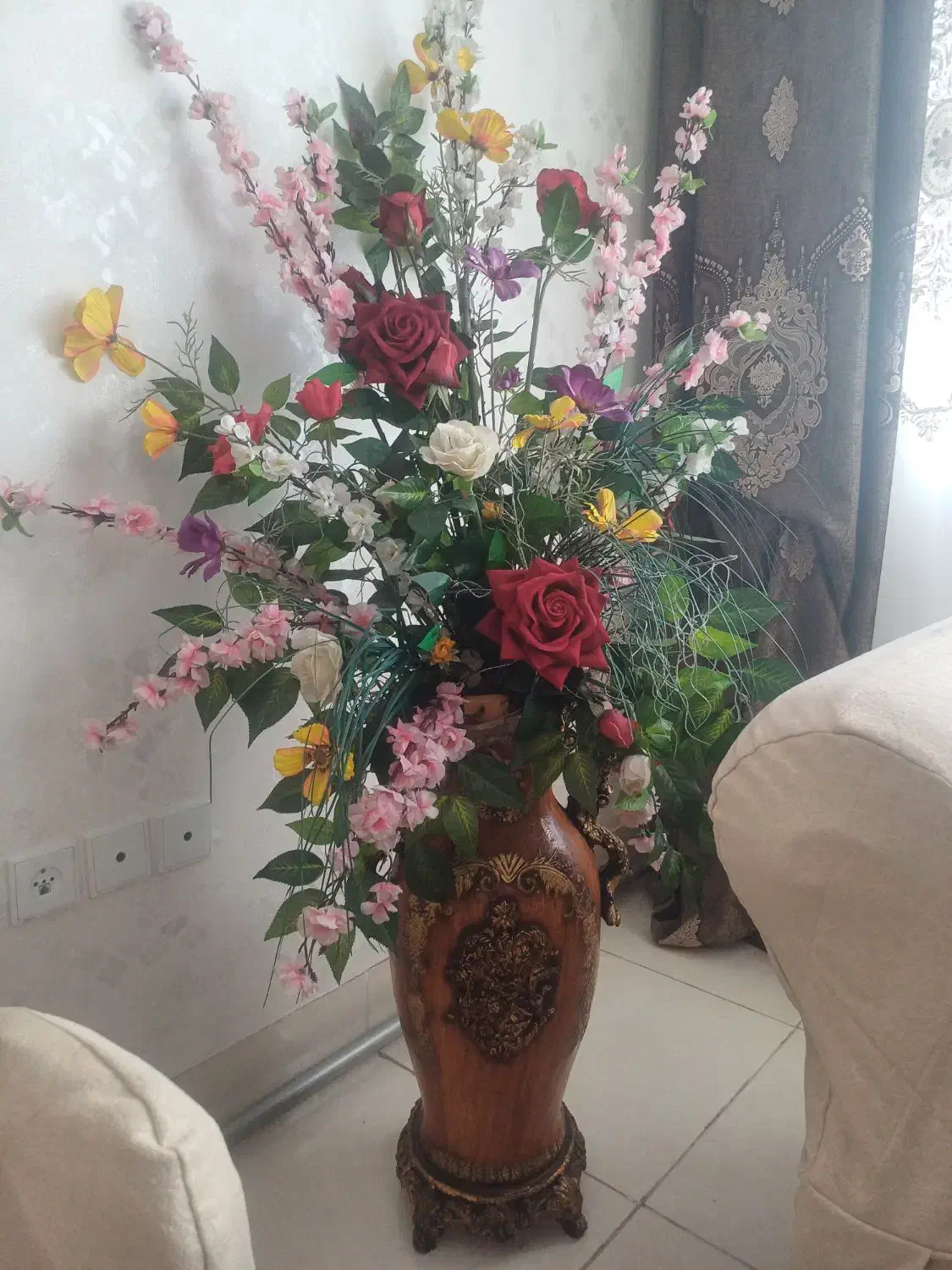 گل مصنوعی|گل مصنوعی|ارومیه, |دیوار