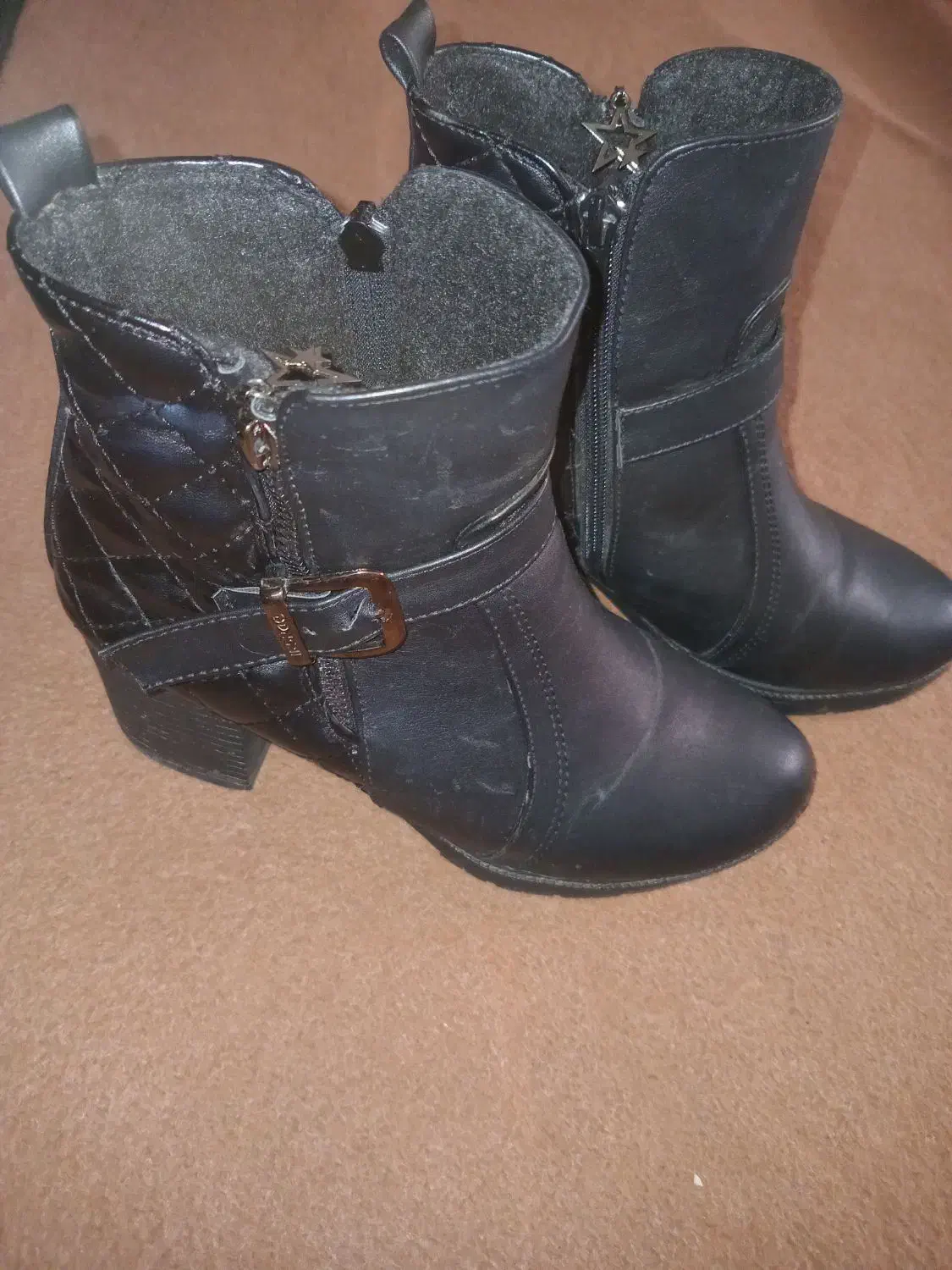 نیم پوتین زنانه|کیف، کفش، کمربند|شاهین دژ, |دیوار