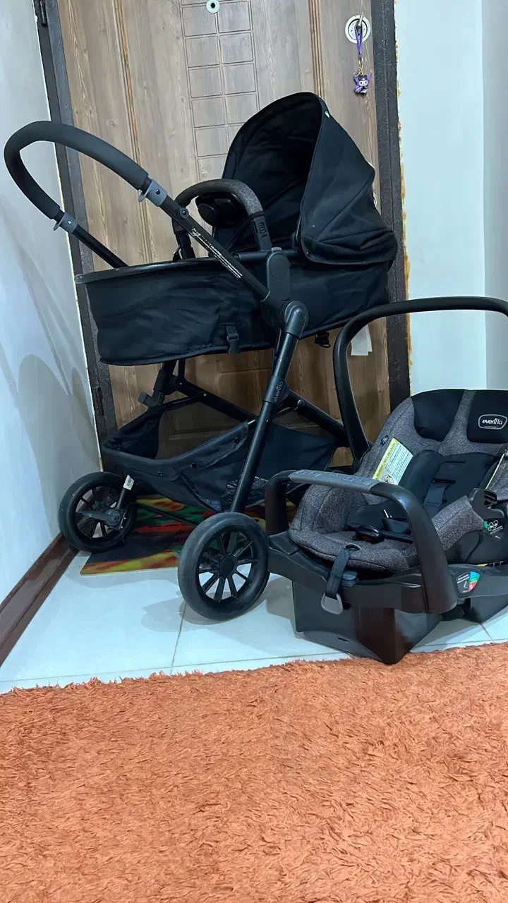 ست کالسکه،صندلی ماشین ایون فلو evenfloاصل آمریکا|کالسکه و لوازم جانبی|اهواز, گلستان|دیوار