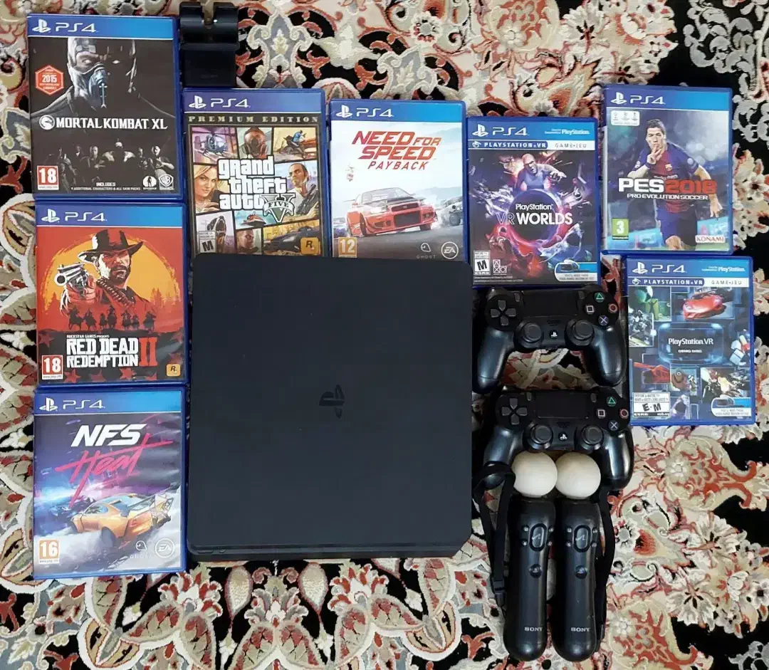PS4 SLIM|کنسول، بازی ویدئویی و آنلاین|کرج, شاهین‌ویلا|دیوار