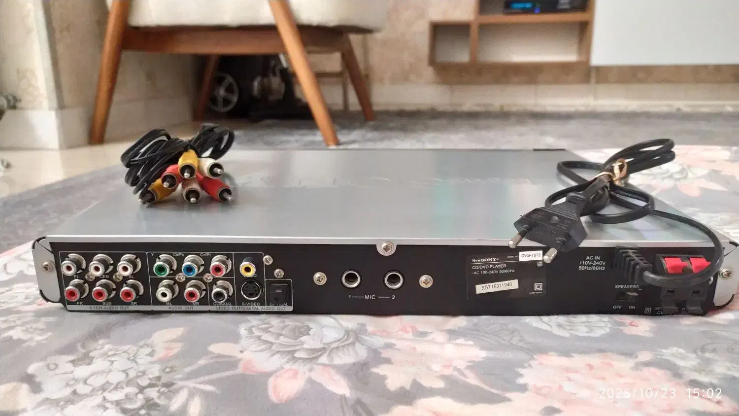 پخش کننده ویدئو new SONY|پخش‌کننده DVD و ویدیو|ری, فیروزآبادی|دیوار