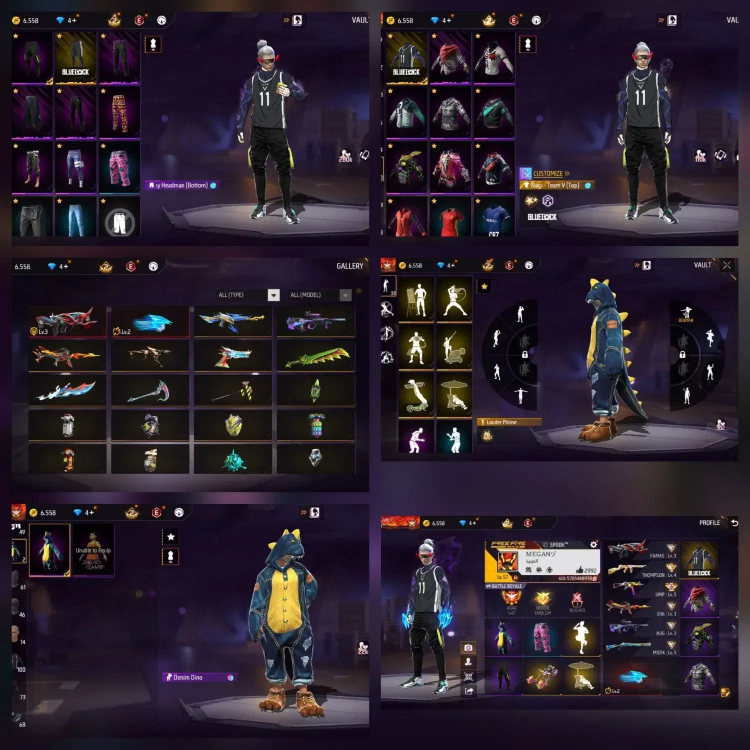 اکانت فیری فایر|کنسول، بازی ویدئویی و آنلاین|مهاجران, |دیوار