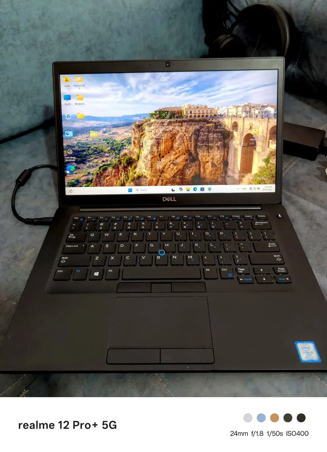 لپ تاپ دل نسل 8 در حد آک فروش یا معاوظه با گوشی|رایانه همراه|خرم‌آباد, |دیوار