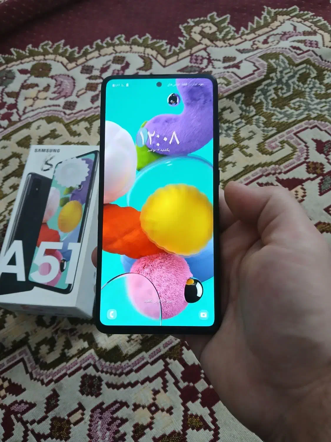 سامسونگ A51 رام 8 سالم ۱۲۸گیگ|موبایل|کرج, شهرک نهال و بذر|دیوار