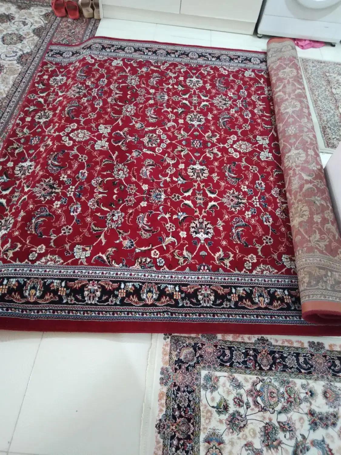 فرش دو و نین در دو|فرش|همدان, |دیوار