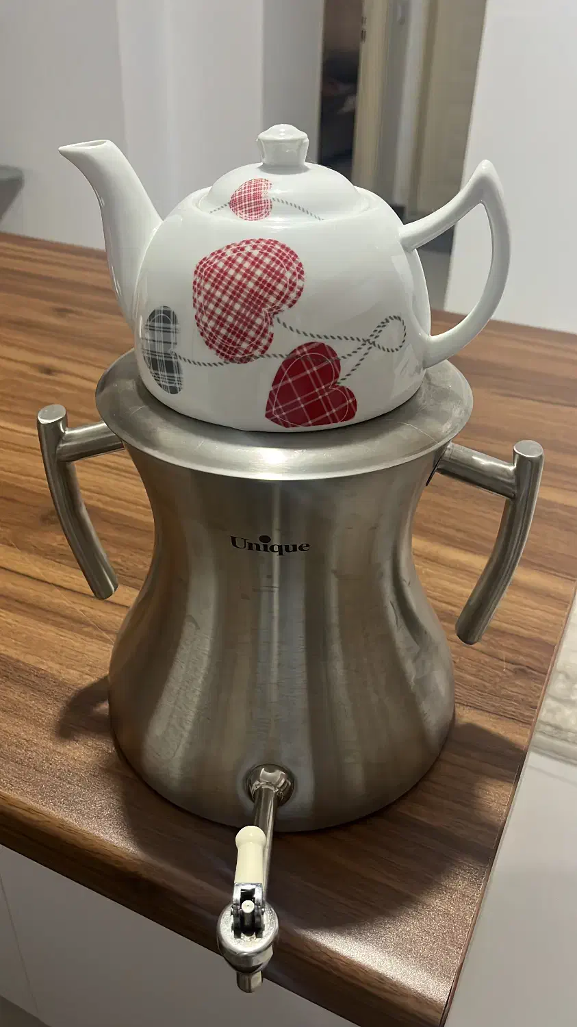 قوری کتری شیر دار|قوری، کتری، قهوه‌ساز دستی|فردیس, نگارستان|دیوار