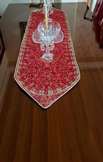 شیشه میز ۸ نفره دودی رنگ|میز و صندلی غذاخوری|اصفهان, کساره|دیوار