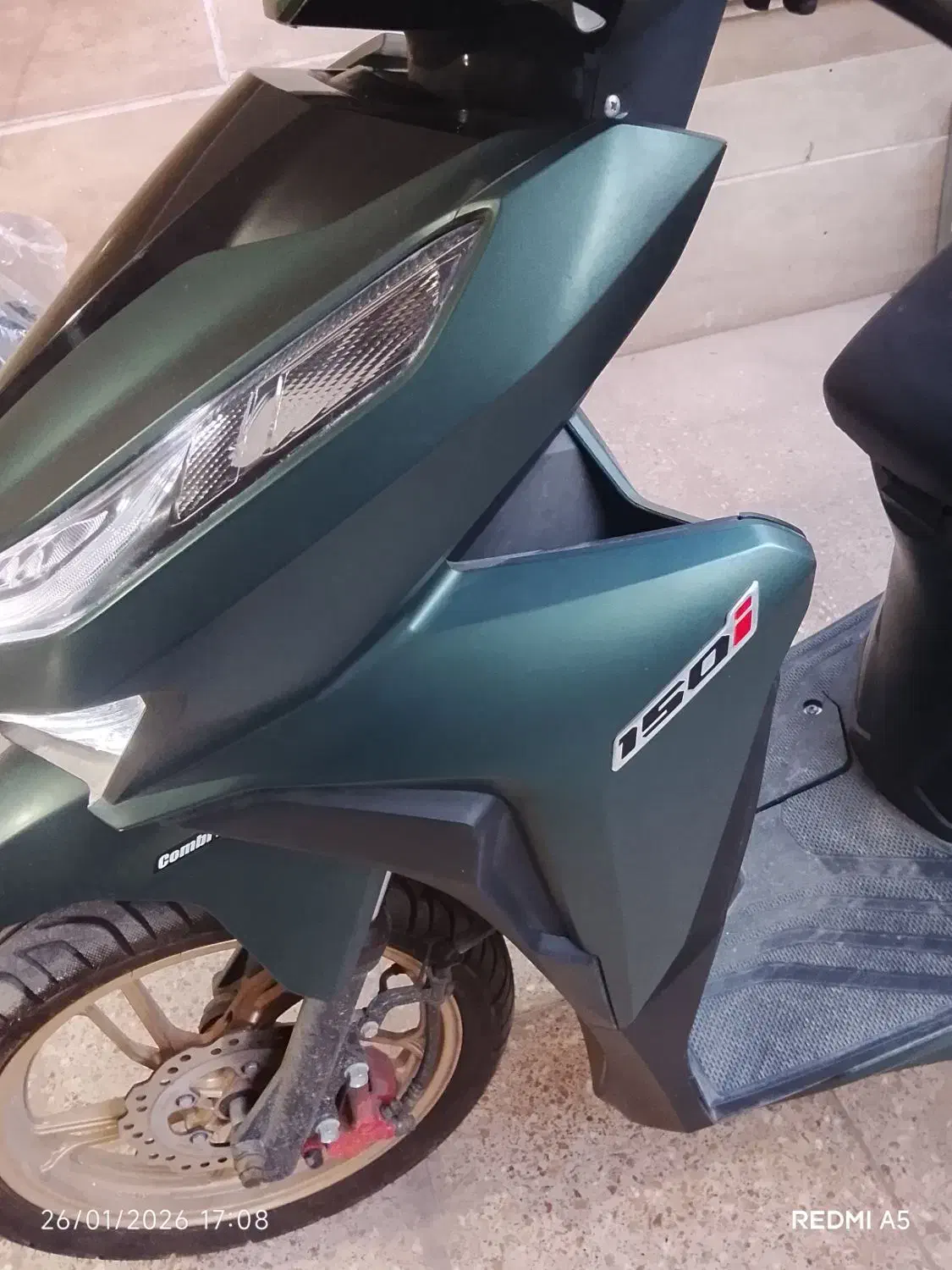 موتور کلیک هوندا 150|موتورسیکلت|یزد, |دیوار