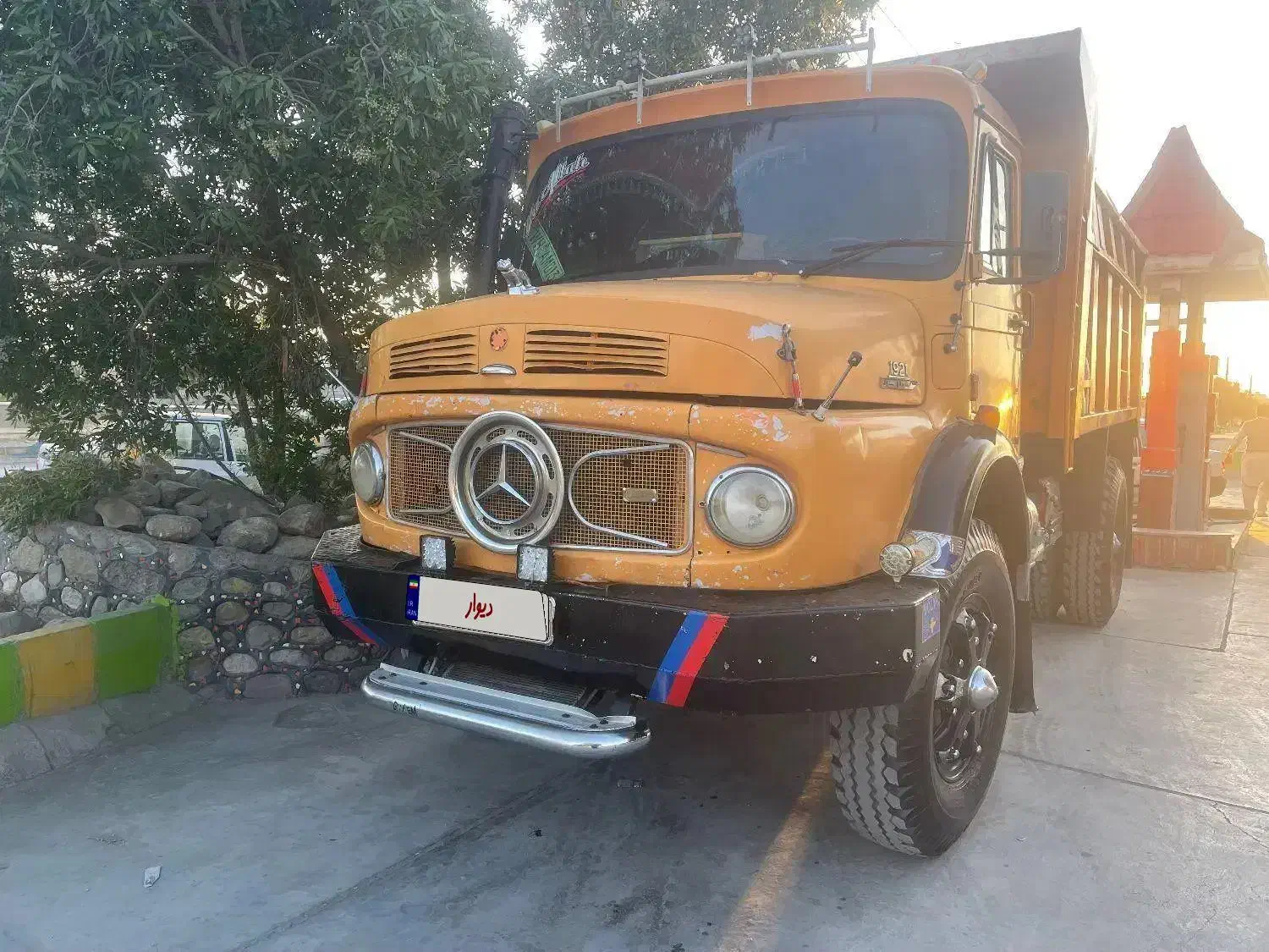 بنز کمپرسی ۷۶شاسی مشکی|خودرو سنگین|ایرانشهر, |دیوار