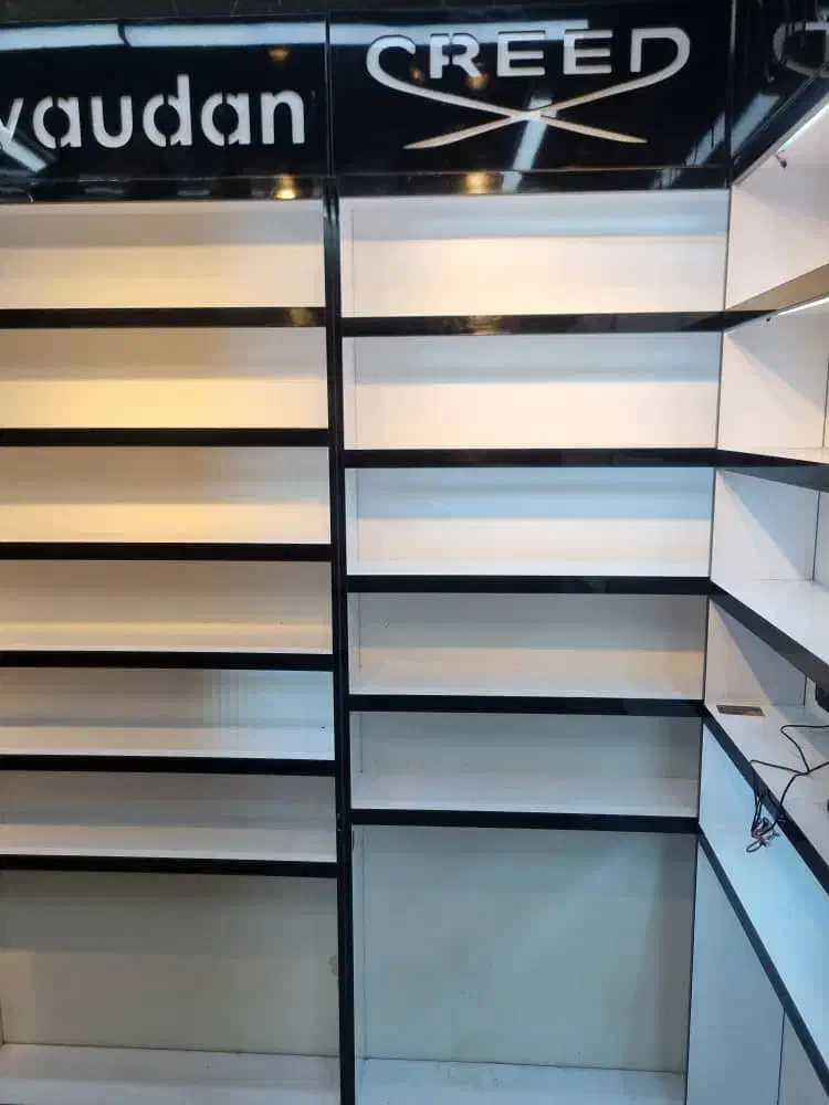 دکور و ویترینMDF درجه 1|کتابخانه، شلف، قفسه‌های دیواری|ساری, |دیوار