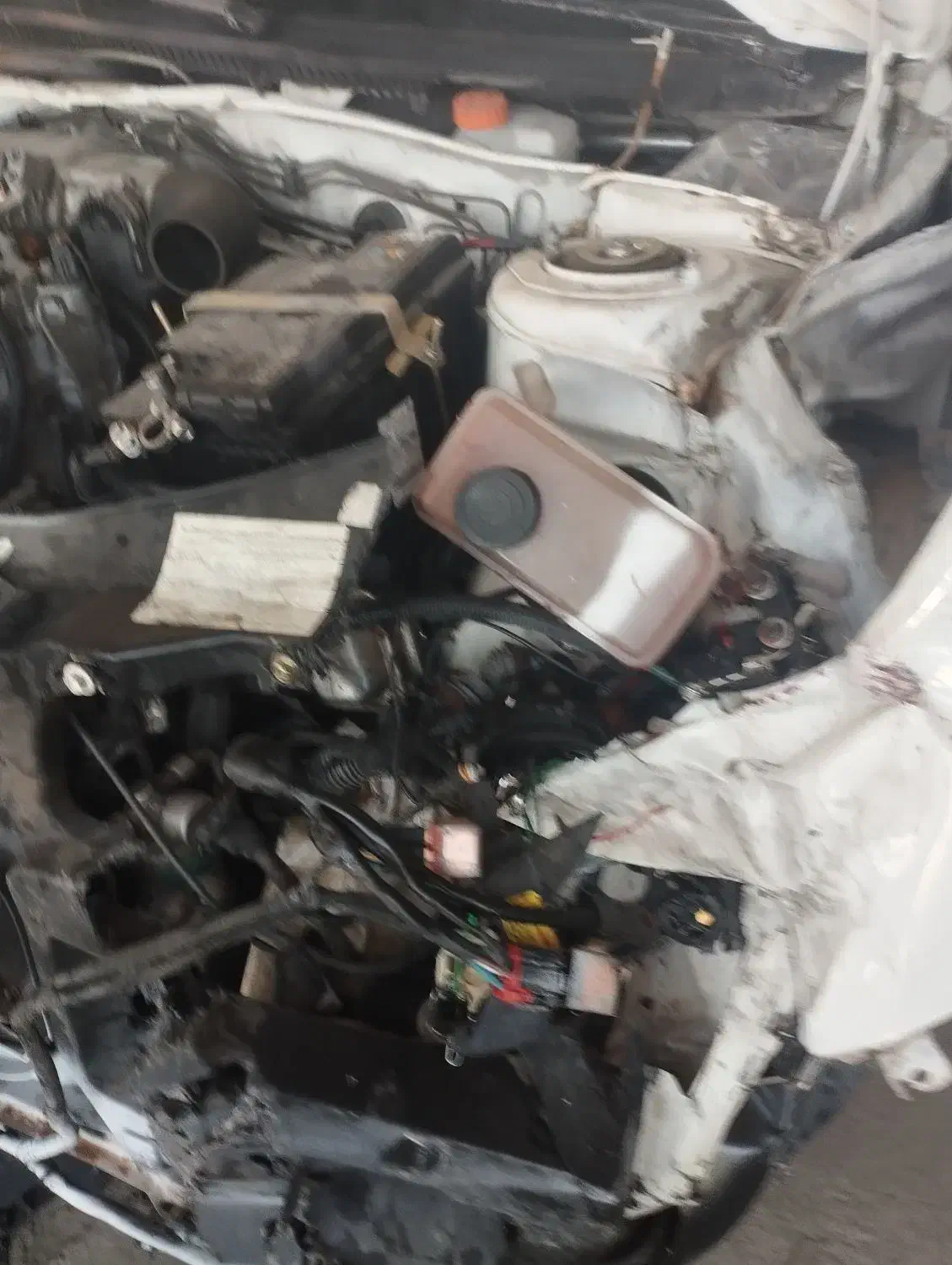 سمند تصادفی موتور ملی 89|خودرو سواری و وانت|خوی, |دیوار