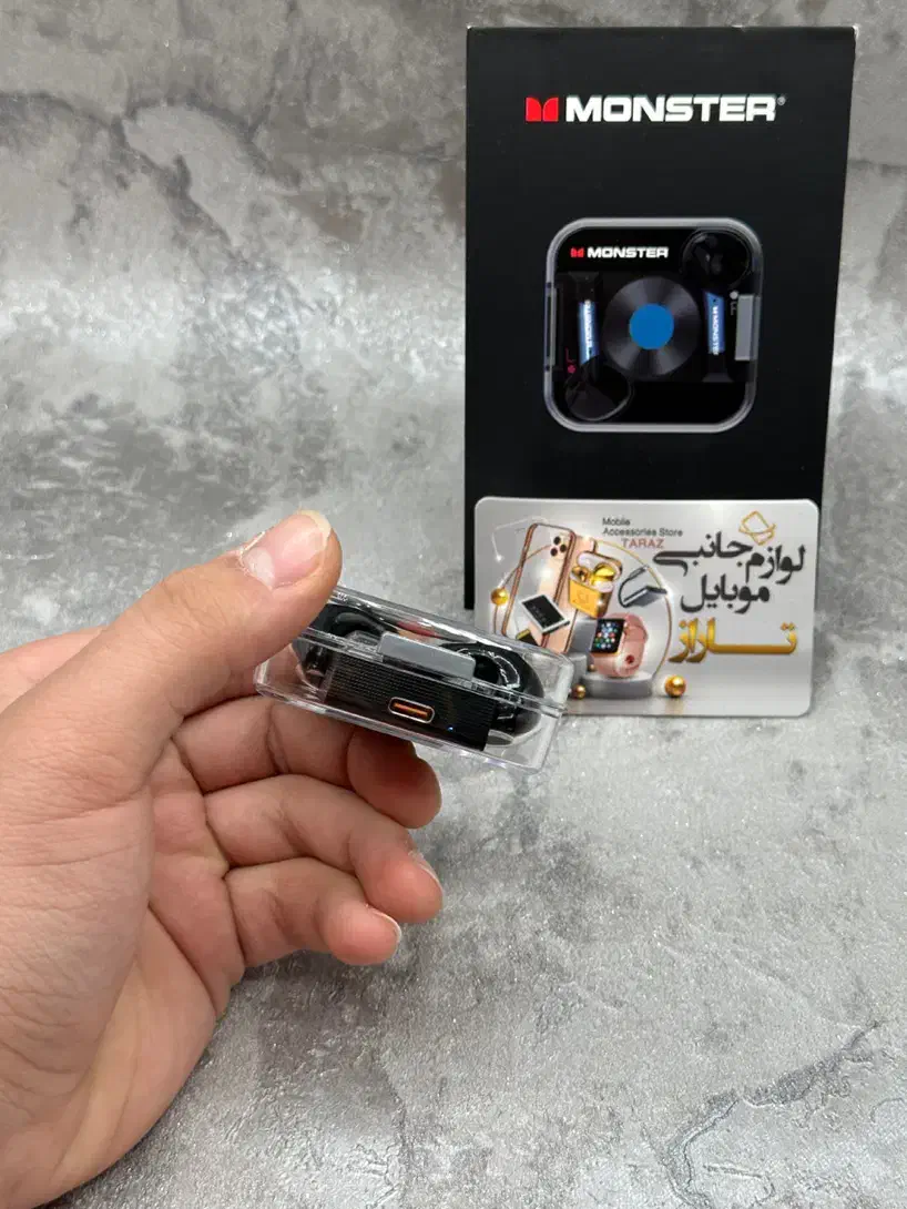 ایرپاد هدفون گیمینگ حرفه ای برند مانستر با گارانتی|لوازم جانبی موبایل و تبلت|کرج, گلشهر|دیوار