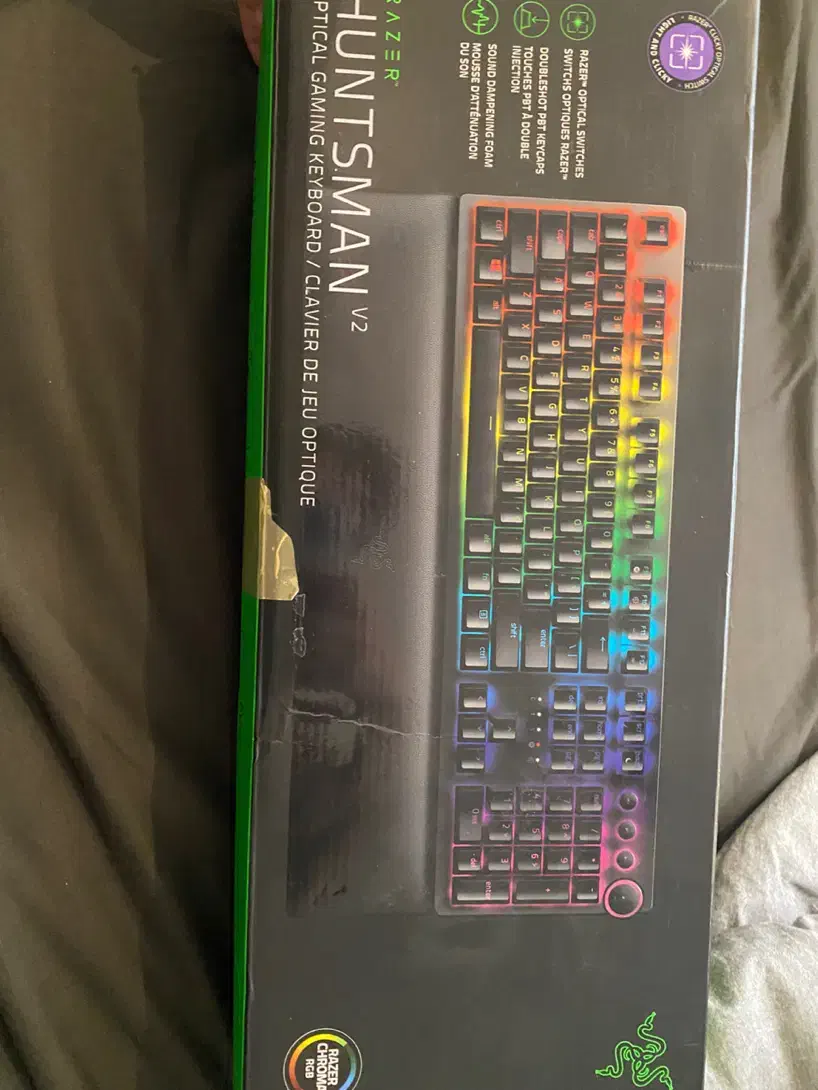 کیبورد گیمنیگ Huntsman v2|قطعات و لوازم جانبی رایانه|پرند, فاز ۰|دیوار