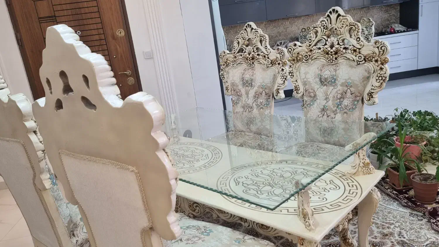 فروش میز ناهارخوری چهار نفره|میز و صندلی غذاخوری|ایلام, |دیوار