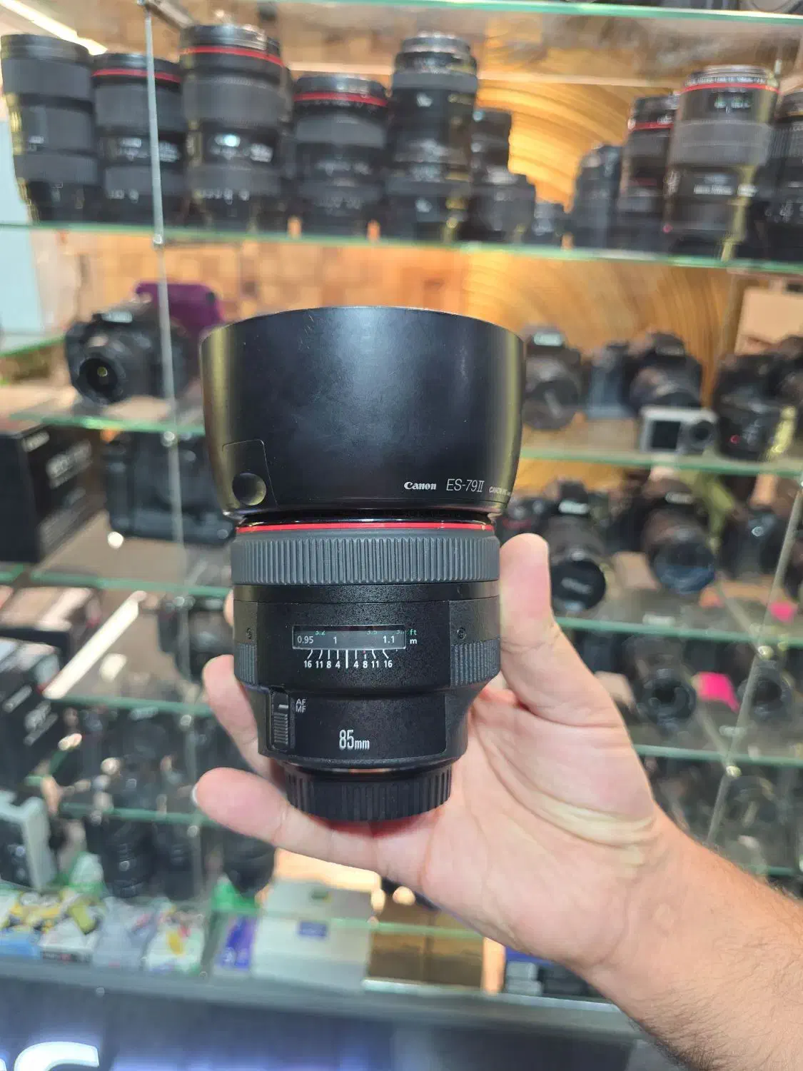 لنز کانن Canon EF 85mm f/1.2L II USM|دوربین عکاسی و فیلم‌برداری|تهران, شیخ هادی|دیوار