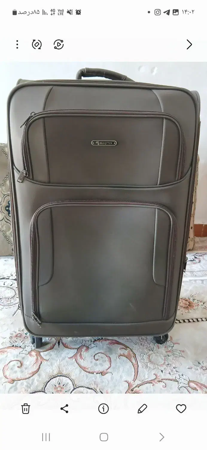 چمدان سایز بزرگ|کیف، کفش، کمربند|اهواز, سید خلف|دیوار