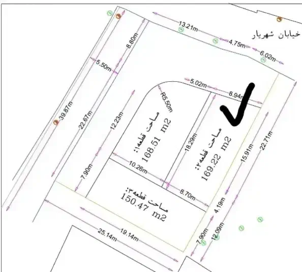 زمین تجاری مسکونی، ابتدای شهریار ،دارای پروانه|فروش زمین و ملک کلنگی|نیشابور, سرآب کوشک|دیوار
