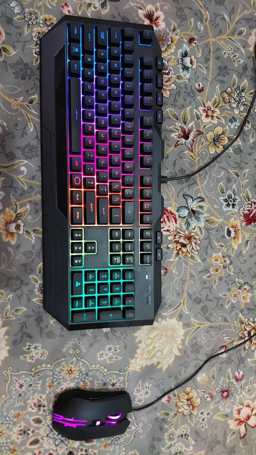 ست موس و کیبورد کولر مستر مدل Devastator 3 RGB|قطعات و لوازم جانبی رایانه|تهران, علی‌آباد|دیوار