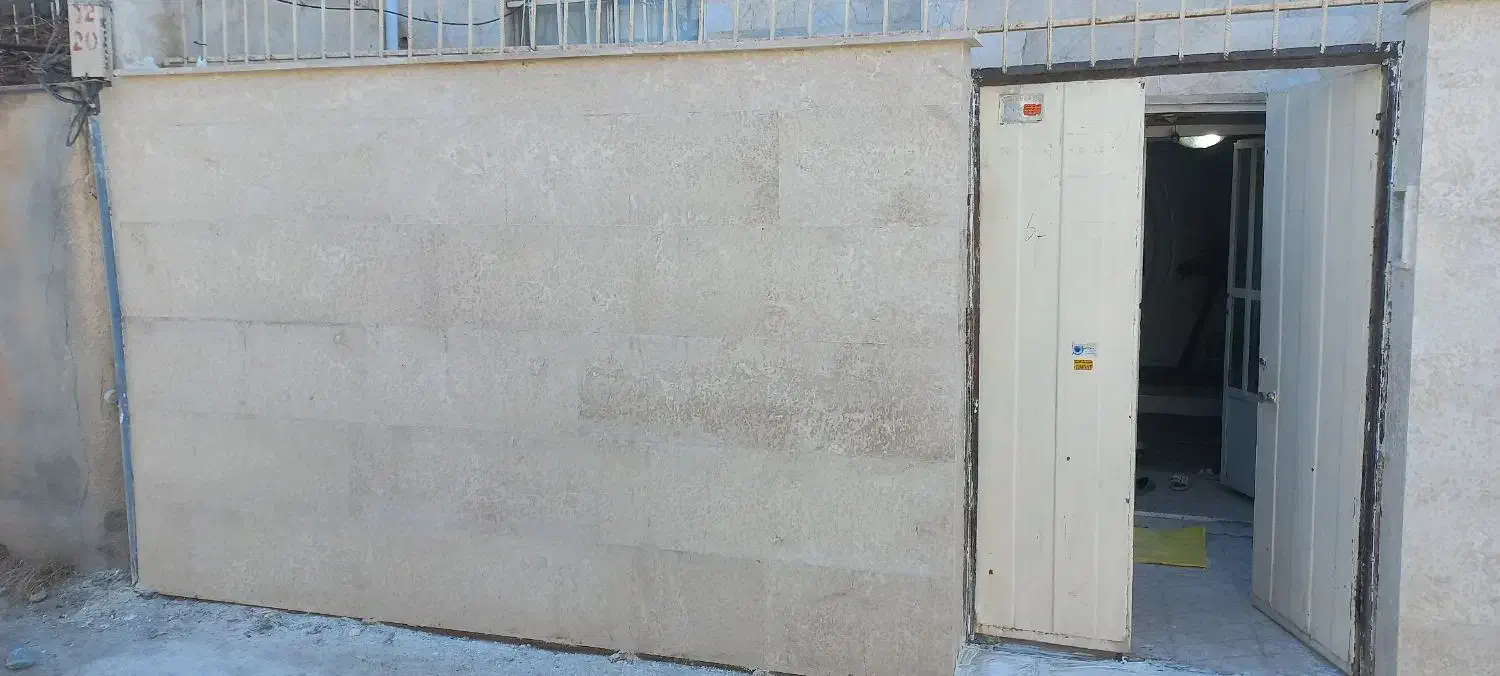 اجرای نما‌ سنگ ساده طرح باکس دار|خدمات پیشه و مهارت|بجنورد, |دیوار