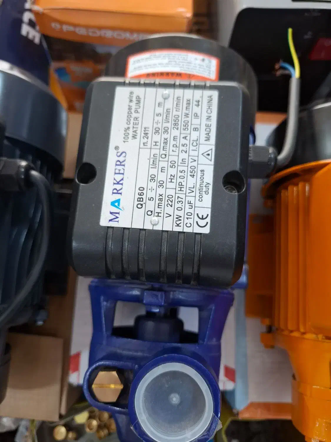 انواع پمپ نیم اسب|مصالح و تجهیزات ساختمان|چابهار, |دیوار