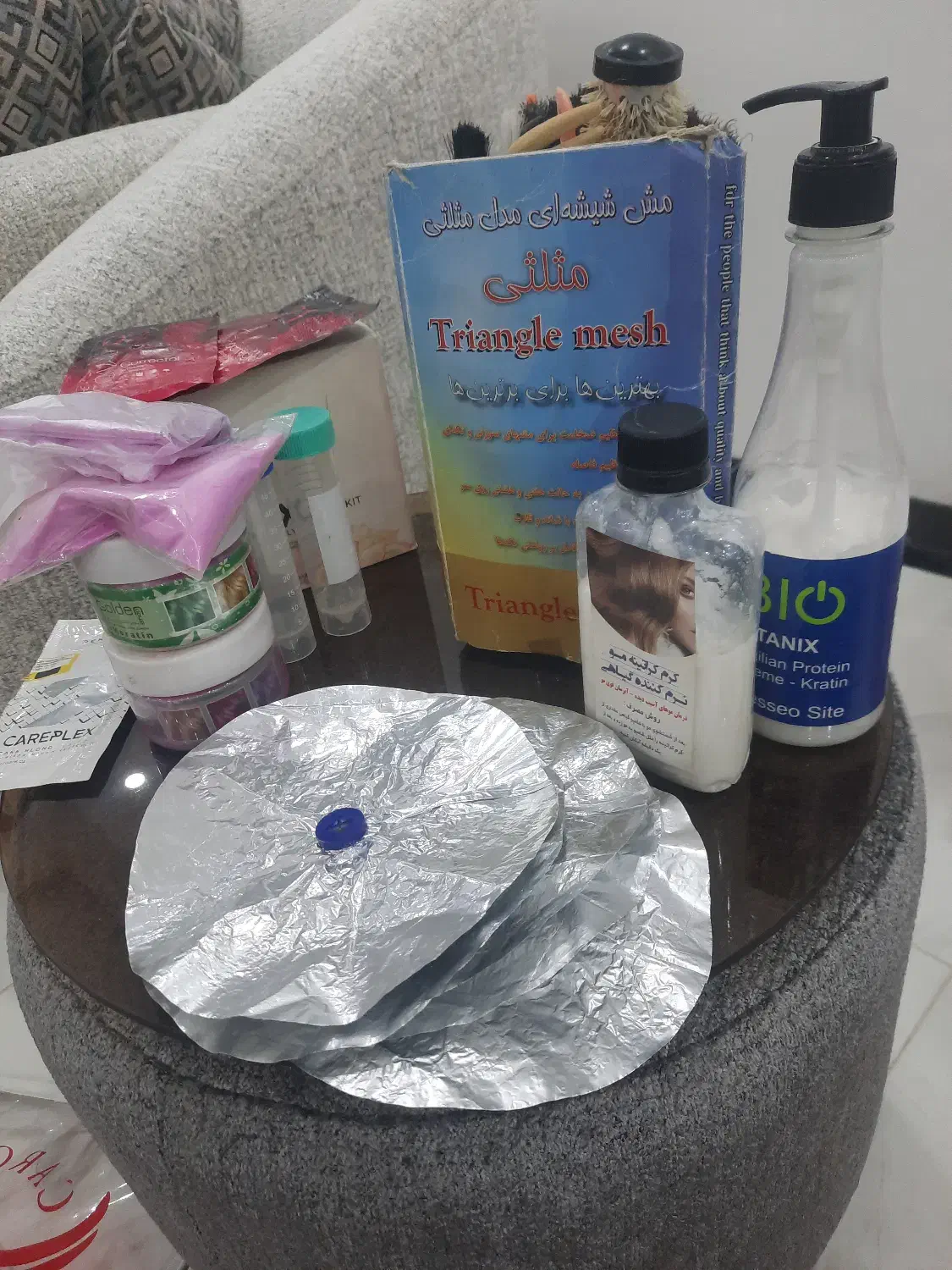 پک کامل وسایل رنگ و مراقبت مو (پرسونال + کیسو)|آرایشی، بهداشتی، درمانی|پرند, فاز ۱|دیوار