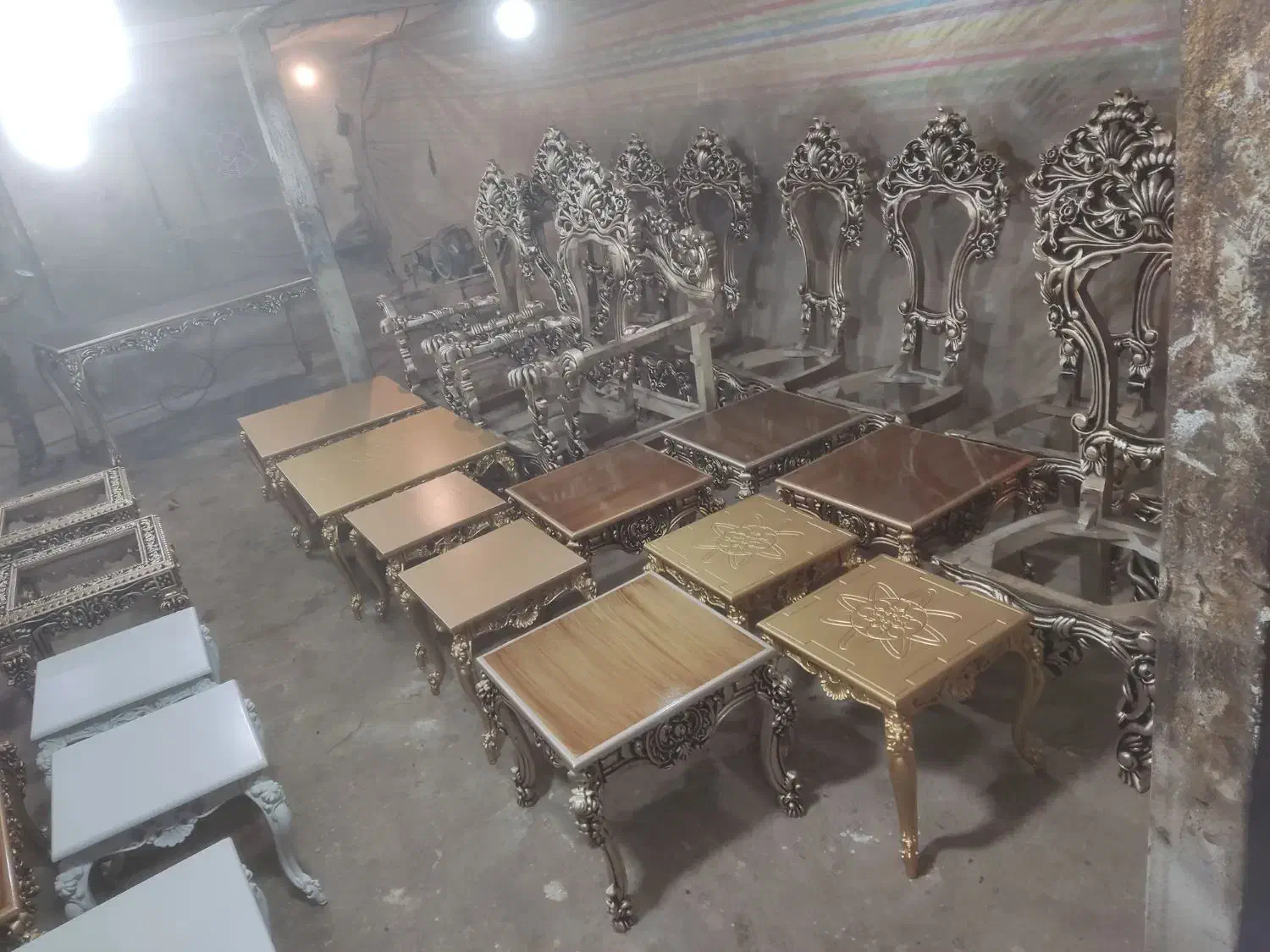 تولیدی ورنگ کاری مبلمان رامین|مبلمان خانگی و میز عسلی|اردبیل, |دیوار