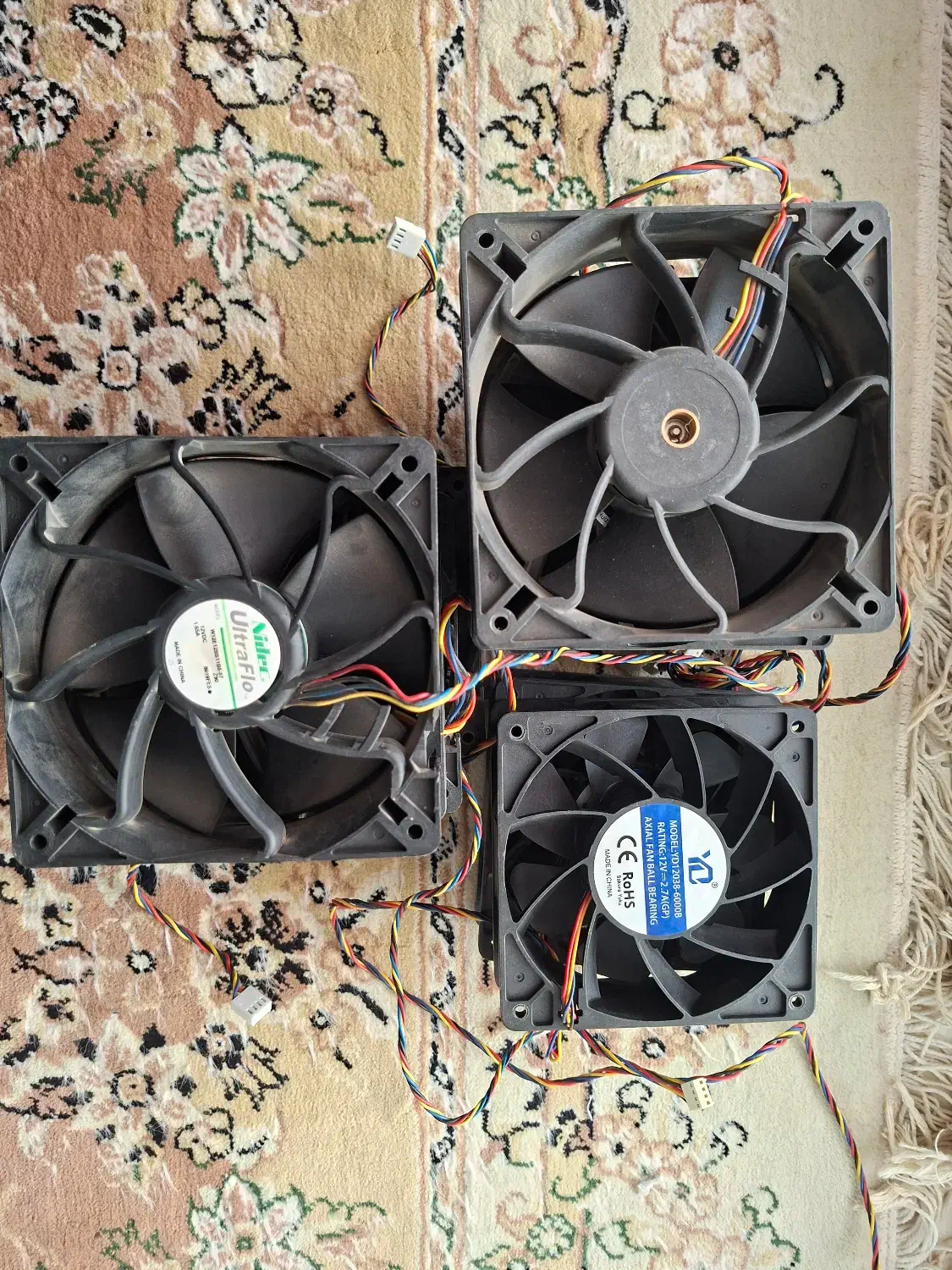 فن سایز ۱۲ ماینر|قطعات و لوازم جانبی رایانه|اصفهان, دشتستان|دیوار