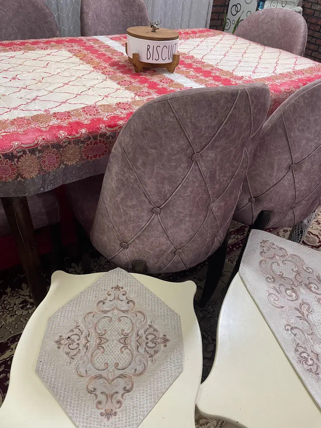 وسایل کاملا سالم ودر حد نو نو|میز و صندلی غذاخوری|رامهرمز, |دیوار