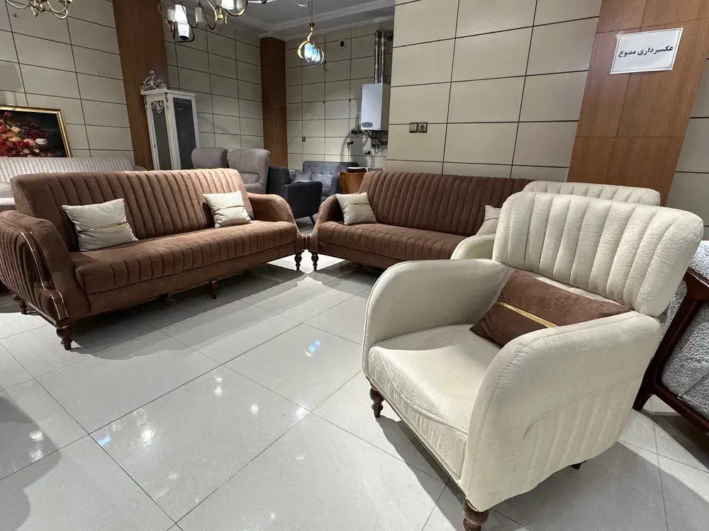 مبل با پارچه ایرانی  و خارجی /ترکیب قابل تغییر|مبلمان خانگی و میز عسلی|شاهین‌شهر, حافظ جنوبی|دیوار