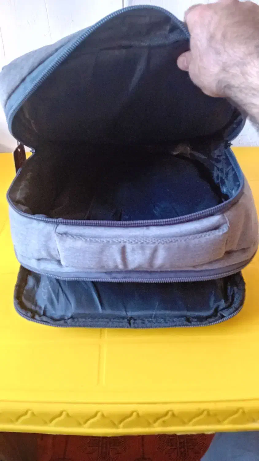 کوله دانش آموزی پارچه کره ای|کیف، کفش، کمربند|میبد, |دیوار