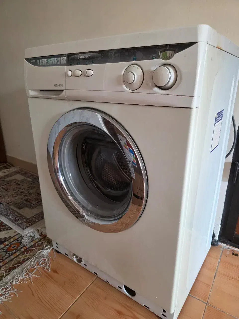 فروش ماشین لباسشویی زیروات ۳۸۰۰|ماشین لباسشویی و خشک‌کن لباس|رشت, منظریه|دیوار