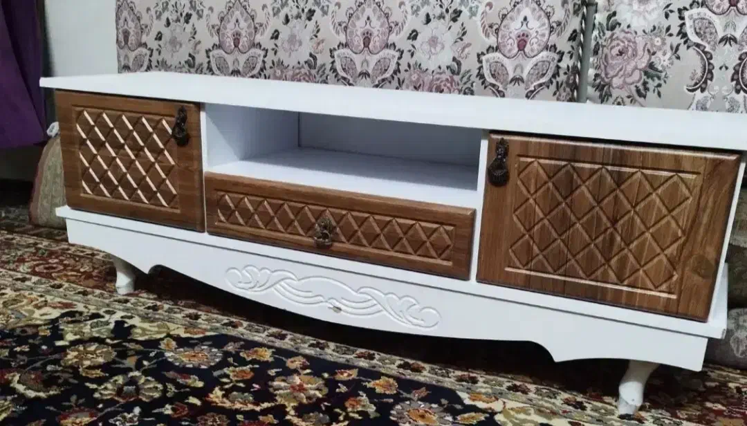 فروش قهوه ساز مدل زیگما و میز تلویزیون|میز تلویزیون|مروست, |دیوار