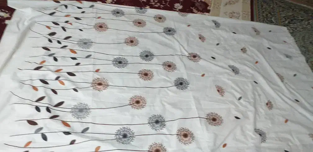 پرده ۳در۳  ساده مناسب اتاق یا مغازه|پرده، رانر، رومیزی|ایذه, |دیوار